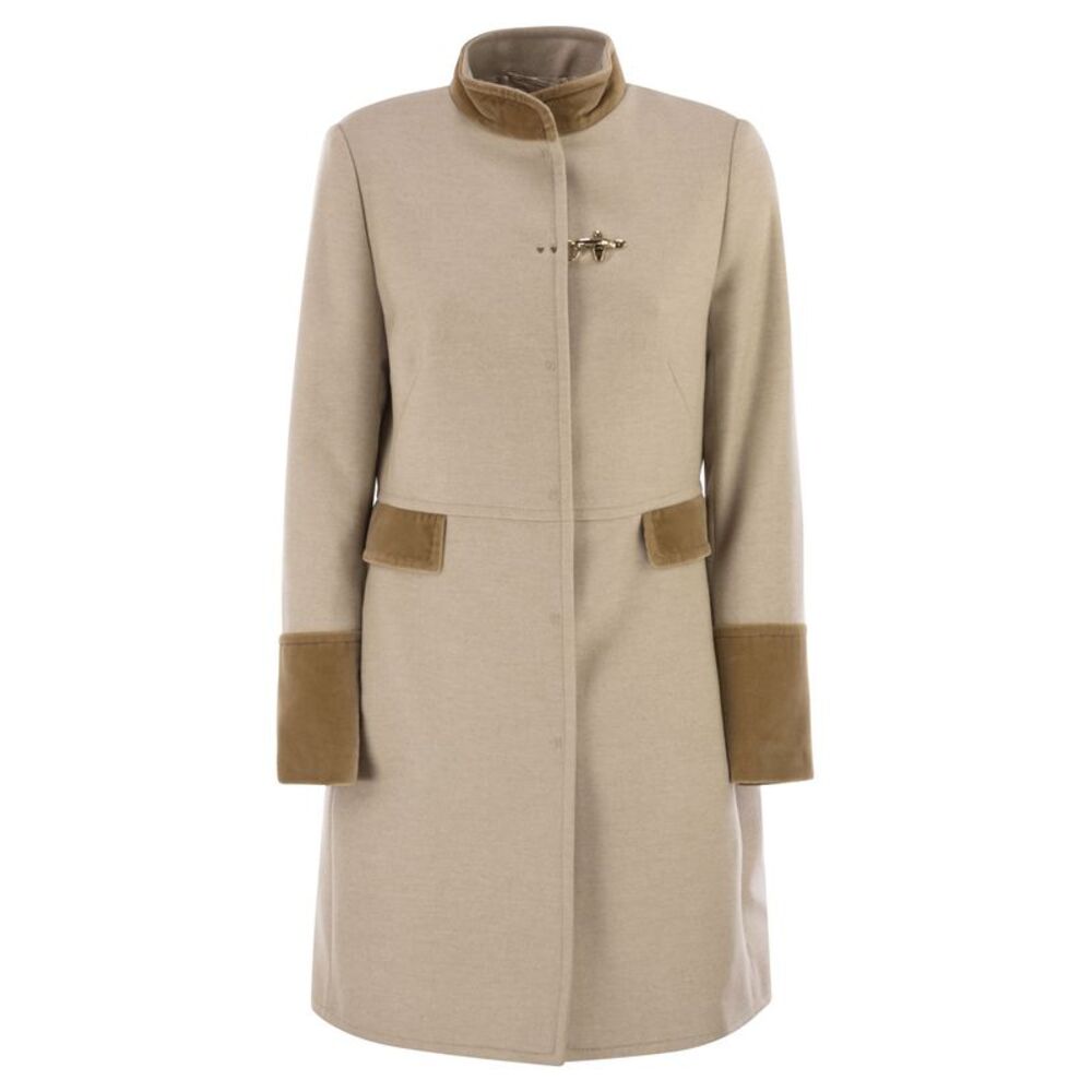 Fay Women Wool Cloth Coat